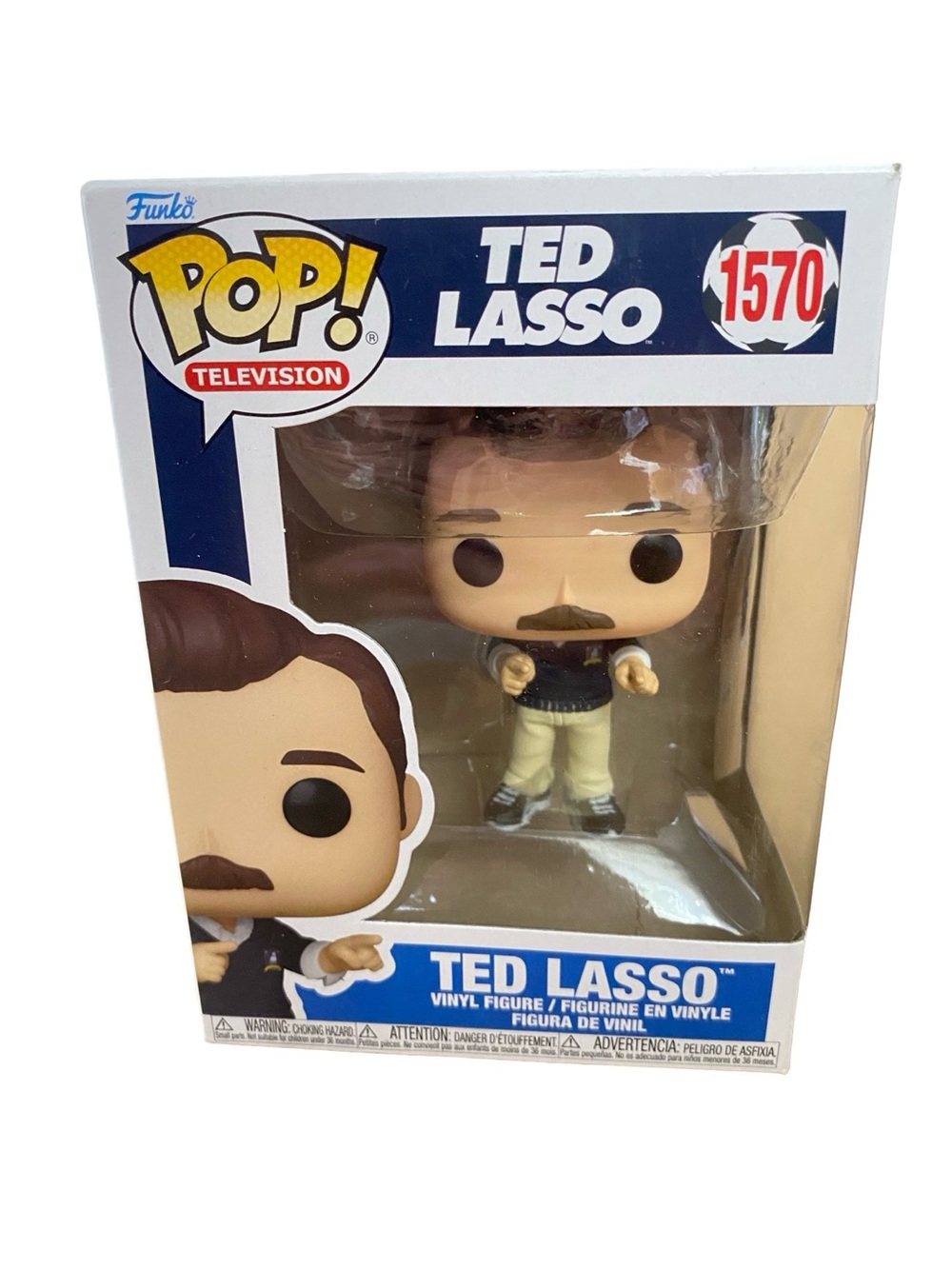 Funko Pop! Television: Ted Lasso (Pointing Pose) #1570 Vinyl Figure